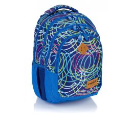 Studentský batoh Head HD-103 neon kruhy