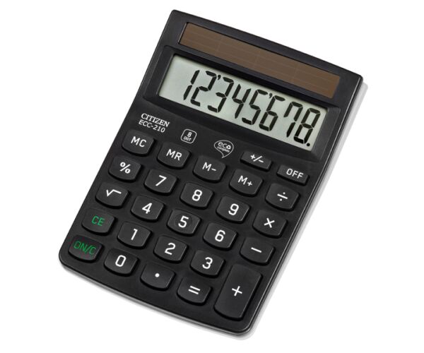 Stolní kalkulačka CITIZEN EKO ECC-210