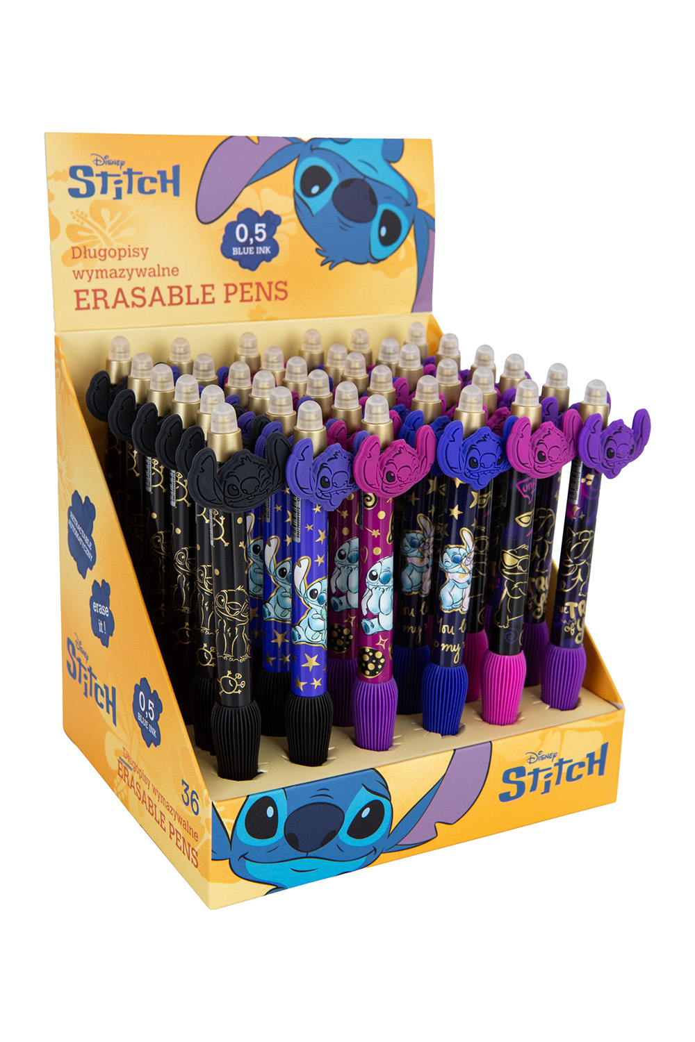 Gumovací pero Disney Stitch Gold /36/