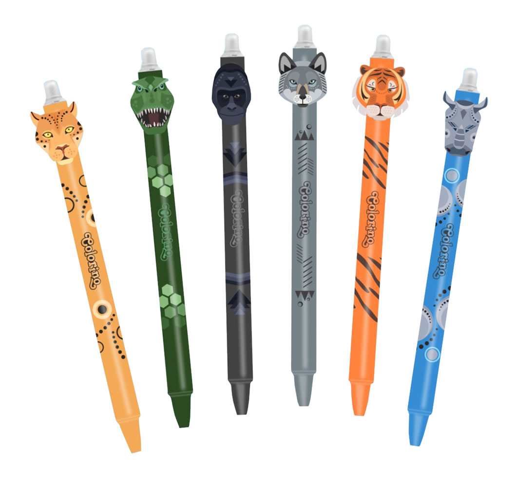 Colorino propiska Animals gumovací /36/