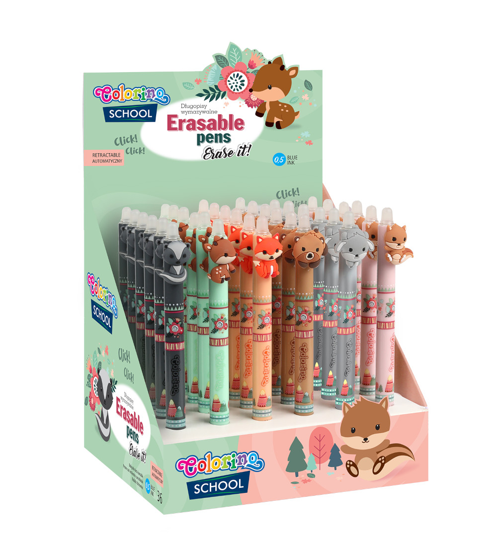 Colorino propiska Little Foxes gumovací /36/