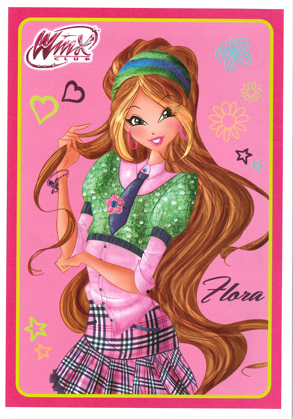 AKIM omalovánky A5 "Winx -Flora"