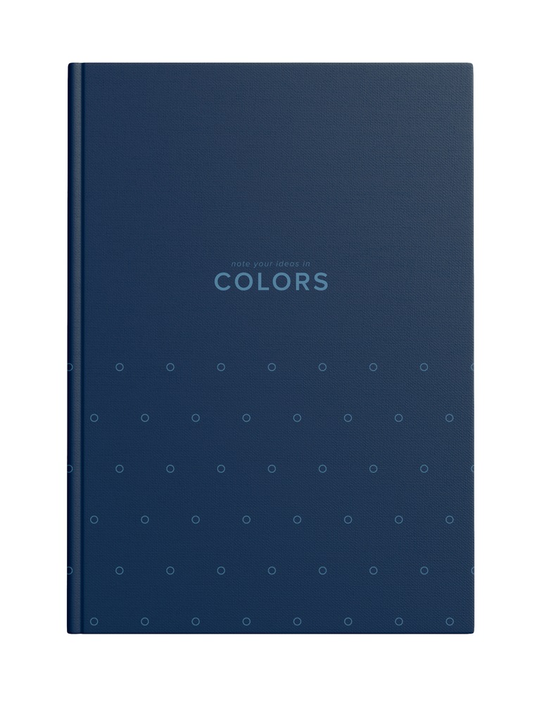 Záznamní kniha A4 192 listů 70 g čtvereček COLORS