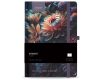 Blok FLOWERS Blossom A5 linka s gumou