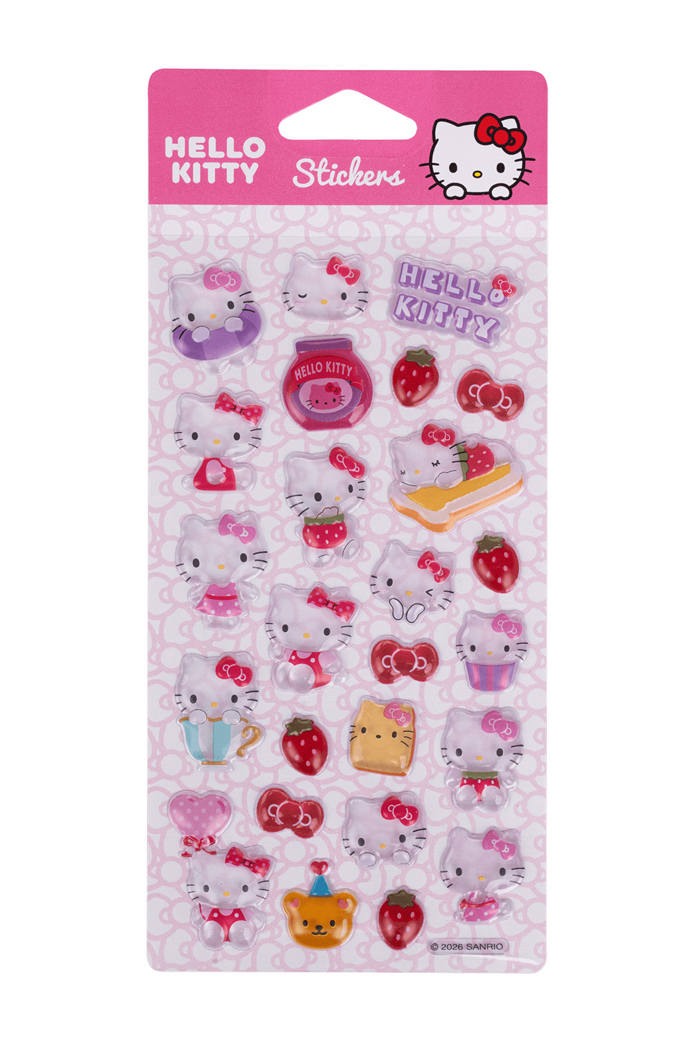 Hello Kitty samolepka POP UP 2
