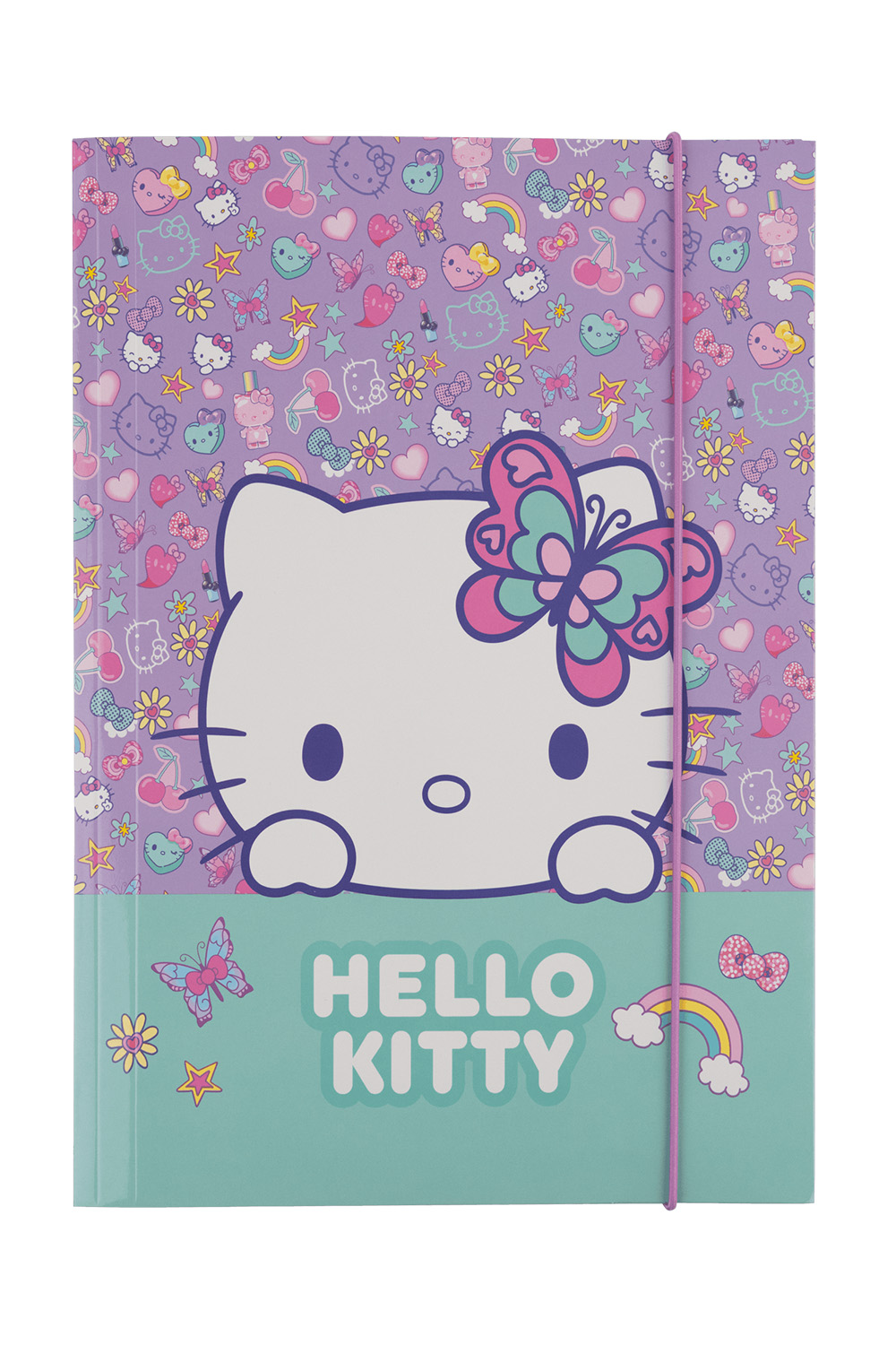 Hello Kitty desky s gumou A4 vz. 3