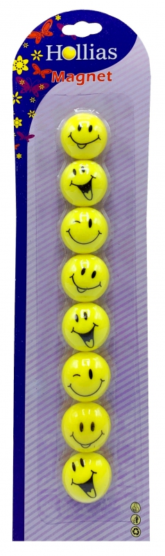 PK magnet PK19-22 smajlík 8ks