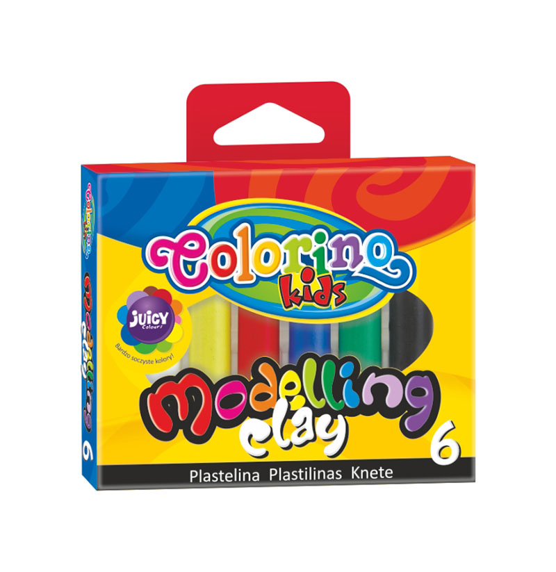 Colorino plastelina 6 barev New