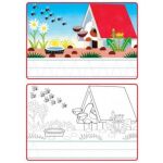 Omalovánky A5 - Štěňátko a med