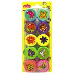 Razítka s motivem květin 10 ks