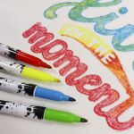 Fixy na textil a obuv 5 barev KIDEA