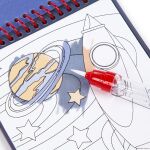 Magické vodové omalovánky se štětcem pro naplnění vodou - SAFARI