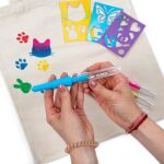 Foukací fixy na textil 5 barev