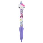 Gumovací pero Hello Kitty s figurkou a gumovym uchopem