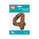 Balónek fóliový 78cm 