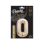 Balónek fóliový BEAUTY&CHARM 85 cm champagne 