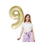 Balónek fóliový BEAUTY&CHARM 85 cm champagne 