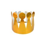 Párty koruna zlatá