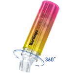 Korekční roller Berlingo Radiance žluto-růžový