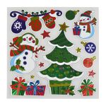 Vánoční samolepky Holografické