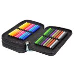 Penál 3 zipy Jumper Shoppy - vybavený