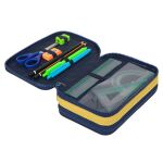 Penál 3 zipy Jumper Pucci - vybavený