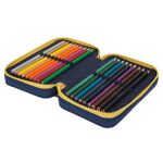 Penál 3 zipy Jumper Pucci - vybavený