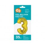 Balónek fóliový 35cm 