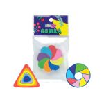 Pryž Strigo duhová 30 ks + Pryž Strigo bílá 30 ks