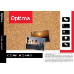 Tabule korková OPTIMA 40 x 60 cm