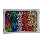 Dárková rozeta v boxu R20 metalická