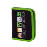 Penál 1 zip Minecraft Time to mine - prázdný