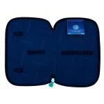 Penál 2 zipy Football light - prázdný