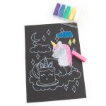 Obrázky s pastelami - Jednorožec