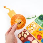 Sada figurek 3D se samolepkami - ZOO