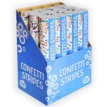 Vystřelovací konfety barevné proužky