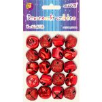 Rolničky červené 1,5 cm 20 ks