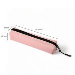 Pouzdro mini silikonové světlé růžové