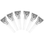 Párty frkačky 6 ks stříbrné