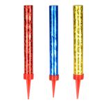 Dortová fontána 12,5 cm mix barev 3 ks