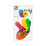 Balónky latexové 30 cm 5 ks Happy Birthday