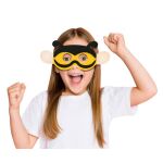 Maska - škraboška filcová Včela