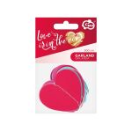 Papírová girlanda 200 cm Srdíčka