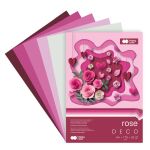Blok A4 170g/m2 20l 5 barev DECO ROSE