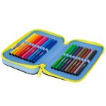 Penál 2 zipy Jumper In the garden - vybavený