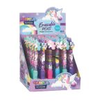Gumovací pero Colorino Rainbow Unicorn s gumovým úchopem
