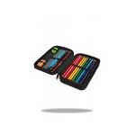 Penál 2 zipy Jumper TIGER - vybavený