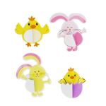 Samolepka HARM 3D - Velikonoce 4 ks