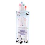 Zvýrazňovače 2 v 1 s razítkem - Panda 4 barvy