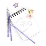 Trojhranné tužky a pryže s vůní 3 ks